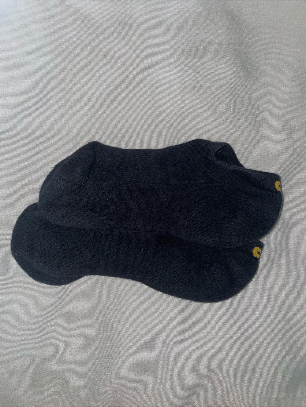 Men's Black Low-Cut Athletic No-Show Socks - Pack of 1